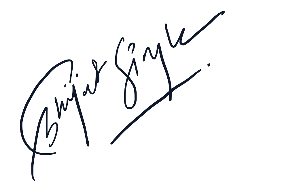 Abhijit Singh Signature